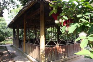 Zahrada ubytování Mekong Rustic Cai Be