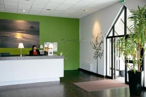 Vstupní hala nebo recepce v ubytování Hôtel Vert