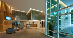 Lobby alebo recepcia v ubytovaní Oasia Suites Kuala Lumpur by Far East Hospitality