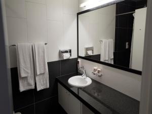 Koupelna v ubytování Hotel Orchidee