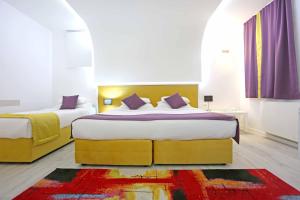 Katil atau katil-katil dalam bilik di Hotel Boutique Libris