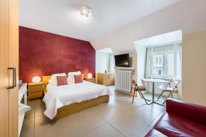 Postel nebo postele na pokoji v ubytování B&B visavis