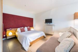 Postel nebo postele na pokoji v ubytování B&B visavis