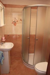 Kylpyhuone majoituspaikassa Agromurena