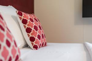 Postel nebo postele na pokoji v ubytování B&B visavis