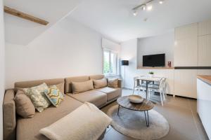 TV a/nebo společenská místnost v ubytování B&B visavis
