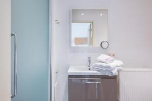 Postel nebo postele na pokoji v ubytování B&B visavis