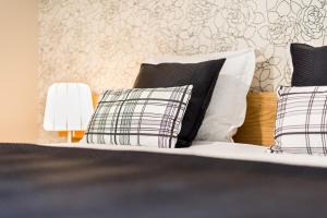 Postel nebo postele na pokoji v ubytování B&B visavis