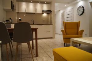 Kuchnia lub aneks kuchenny w obiekcie Apartamenty Usteckie