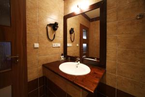 Kúpeľňa v ubytovaní Apartments & Suites Žlutá Hruška