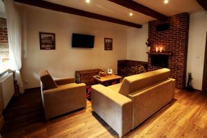 Posedenie v ubytovaní Apartments & Suites Žlutá Hruška