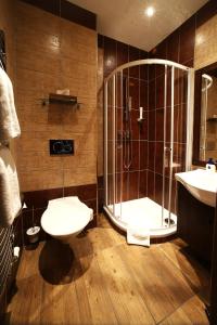 Kúpeľňa v ubytovaní Apartments & Suites Žlutá Hruška