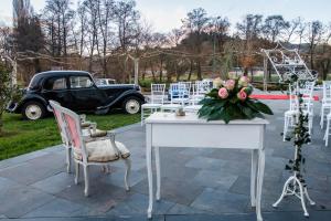 Ogród w obiekcie Oca Vila de Allariz Hotel Balneario