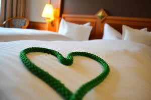 Postel nebo postele na pokoji v ubytování Berghotel Sammüller