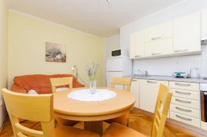 Kuchyňa alebo kuchynka v ubytovaní Apartment Kampanel