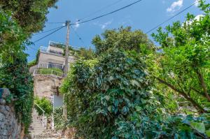 Vonkajšia záhrada v ubytovaní Apartments Vedran