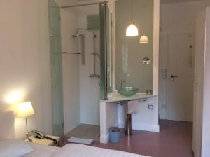Koupelna v ubytování Hotel Heidelberg Astoria