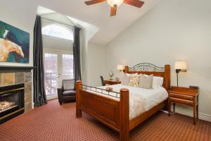 Katil atau katil-katil dalam bilik di The Bradley Boulder Inn