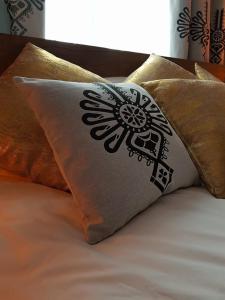 Łóżko lub łóżka w pokoju w obiekcie Apartament Krupówki Centrum