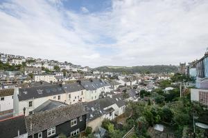 a view of a city with houses and buildings at Southford House (Room Only) in Dartmouth