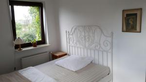 Postel nebo postele na pokoji v ubytování Willkommen in Zachow