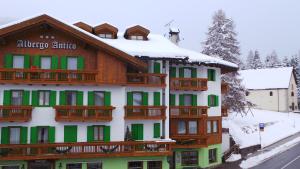 Albergo Antico v zimě