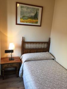 Posteľ alebo postele v izbe v ubytovaní Hostal Argentino