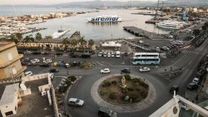 A general sea view or a sea view taken from a panziókat