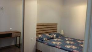 Łóżko lub łóżka w pokoju w obiekcie Apartament Luka