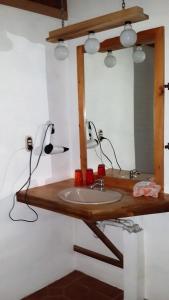 Phòng tắm tại Hotel Don Quichotte