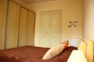 Postel nebo postele na pokoji v ubytování New York Hostel