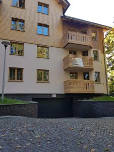 Budova, v ktorej sa apartmán nachádza