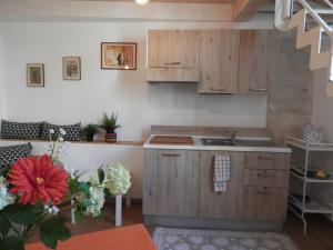 Kuchyň nebo kuchyňský kout v ubytování Arco Della Neve Guest House