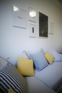 Postel nebo postele na pokoji v ubytování Apartment Centar