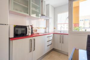 Kuchnia lub aneks kuchenny w obiekcie Apartamento Ventura Rodriguez 39