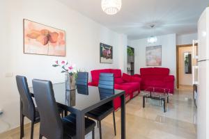 Część wypoczynkowa w obiekcie Apartamento Ventura Rodriguez 39