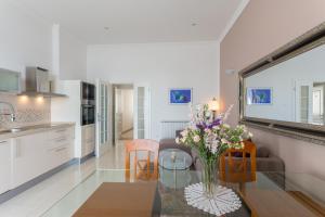 Kuchyň nebo kuchyňský kout v ubytování Apartments Villa Victoria