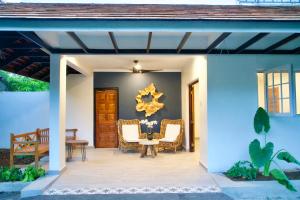 Predel za sedenje v nastanitvi White Sands Negril
