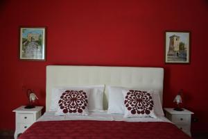 A bed or beds in a room at B&B Aquino in Terrazza