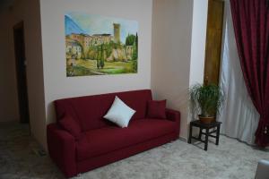 A seating area at B&B Aquino in Terrazza