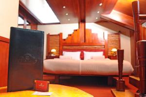Letto o letti in una camera di Hotel Waynapicchu