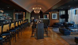 Lounge nebo bar v ubytování Hotel Arista