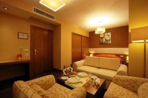 Ruang duduk di Jaleriz Gaziantep Hotel