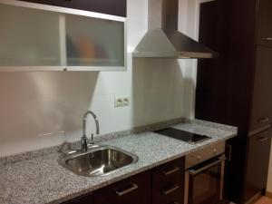 Kuchnia lub aneks kuchenny w obiekcie Hotel AV Apartamentos Lobios