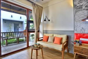 Youxiake Canal Hotel Hangzhou的休息区
