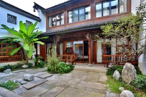 Youxiake Canal Hotel Hangzhou外面的花园