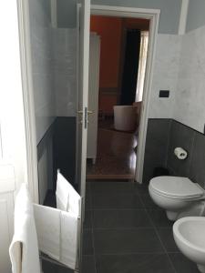 Koupelna v ubytování B&B Villa Gavina
