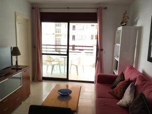 Posezení v ubytování Apartamento en Calpe, playa de La Fossa, primera línea, AA