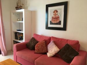 Posezení v ubytování Apartamento en Calpe, playa de La Fossa, primera línea, AA