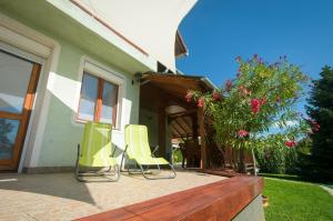 Zahrada ubytování Casa Lavanda